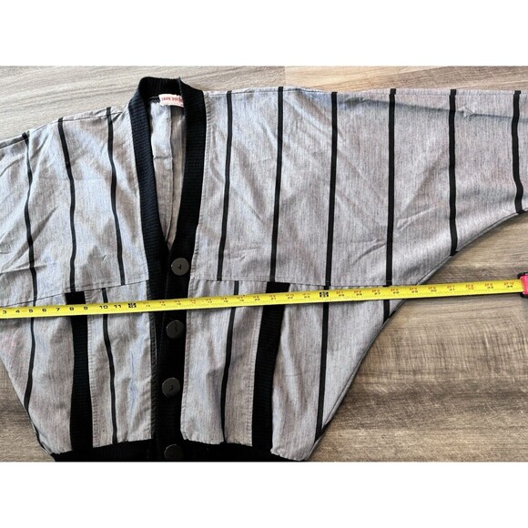 VINTAGE 70S  2PC RETRO Double Jacket PANTS STRIPE SET By Diamonds Run 9/10 - Picture 10 of 16